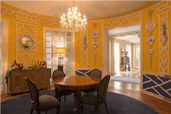 A handpainted Trompe L'oeil mural - Richard Neas