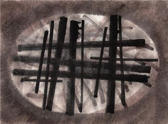 Untitled by Hermann Glöckner, 1958