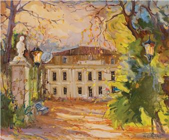 PAŁAC JESIENIĄ - Kazimierz Kotlinski