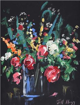 STILL LIFE, FLOWERS I - Jill Hogg