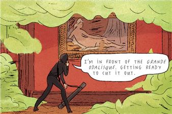 The Grande Odalisque – A Graphic Novel That Flunks Its Art Heists