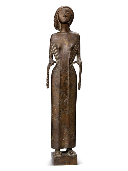 Gürtelbinderin by Gerhard Marcks, Conceived in 1958, cast 1959