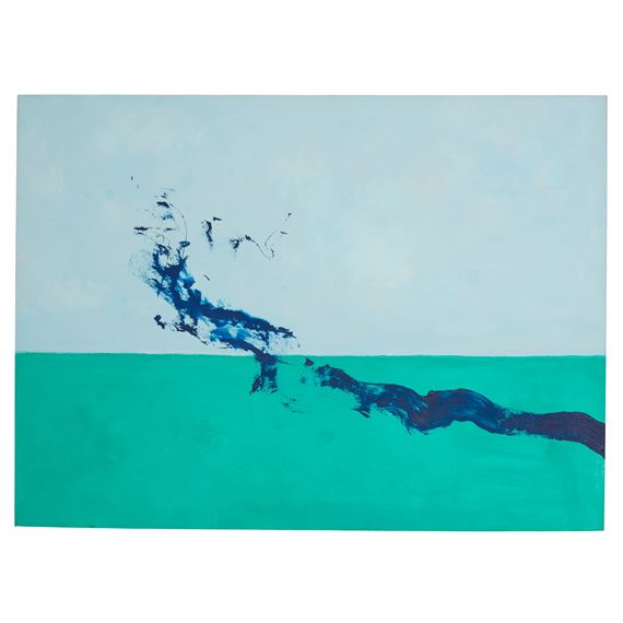 REACH #2 by Cleve Gray, dated 2002