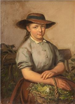 Terug van de markt - Elselina Angenita Cornelia Röder