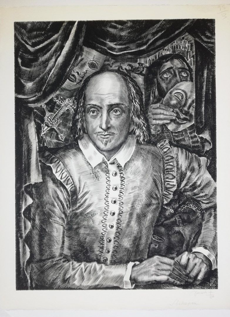 Albert Decaris | Shakespeare | MutualArt