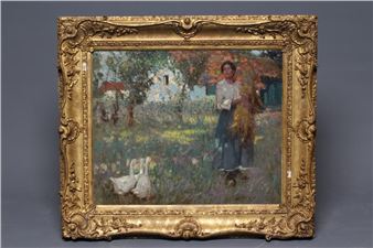 The Goose Girl - William Lee-Hankey