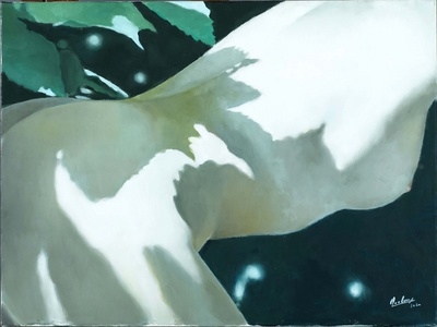 Artwork by Michel Leclercq, Shattuckitte, Made of Oil on canvas