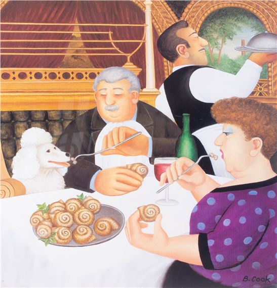 Beryl Cook | Happy Days | MutualArt