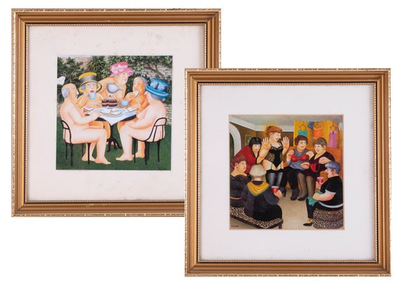 Beryl Cook | Happy Days | MutualArt