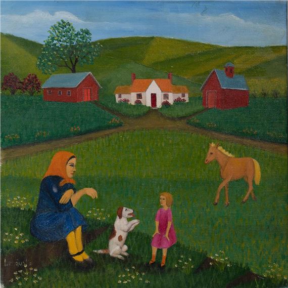 Lawrence Lebduska | MY FAMILY (1937) | MutualArt