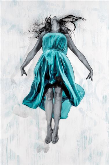 Fix The Sky (Turquoise) by SNIK, 2016