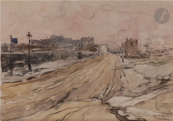 Faubourg de Paris by Francis Garat