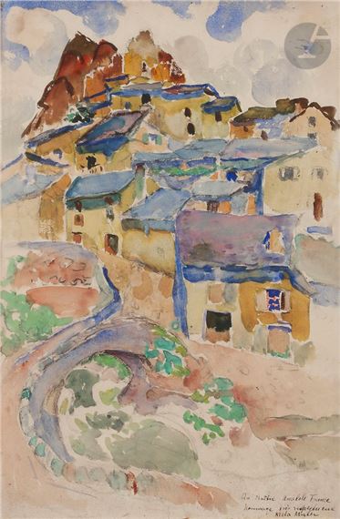 Village du Sud by Maria-Mela Muter