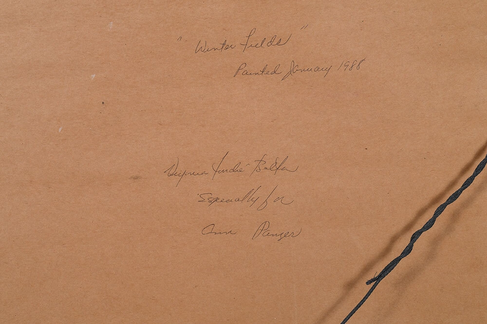 Virginia Fouche Bolton Winter Fields MutualArt