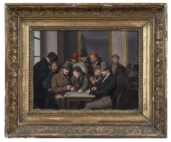 Les Joueurs de Dominos (La Partie de dominos au café de la Régence)