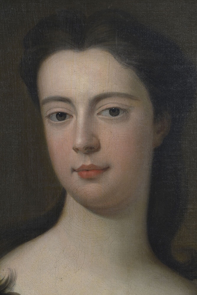 Godfrey Kneller | Portrait of a Lady in Green Gown | MutualArt