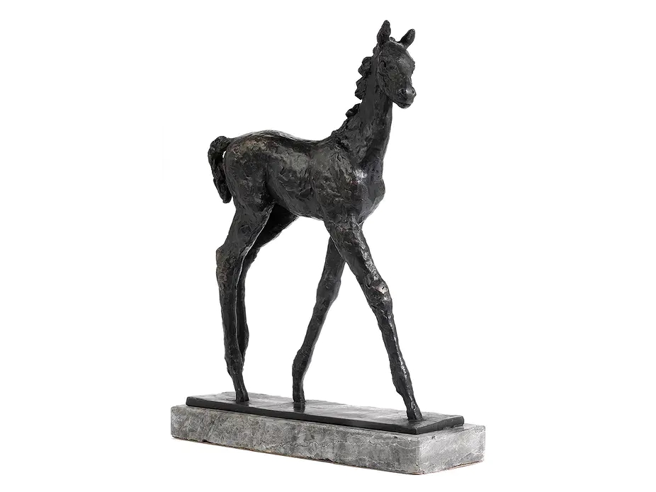 CollectA 88670 Vollblutfohlen Laufend Fuchs – Handbemaltes Spielzeugpferd, Maßstab 1:18, Ca. 7 Cm Groß
