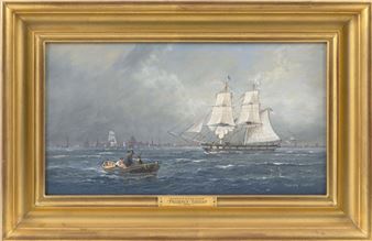 "Shipping in Boston Harbor". - Fred Tordoff