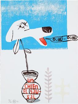 “Dumbo jet”, “Un elefante”, “Un Chen El Sauzal”, “Papfars Gucci taske” - Søren Behncke