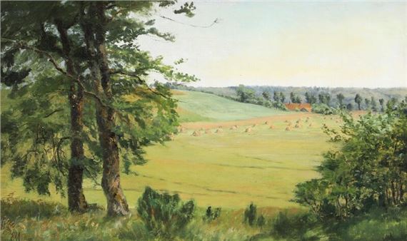 Augustdag i Nordsjælland by Emma Meyer