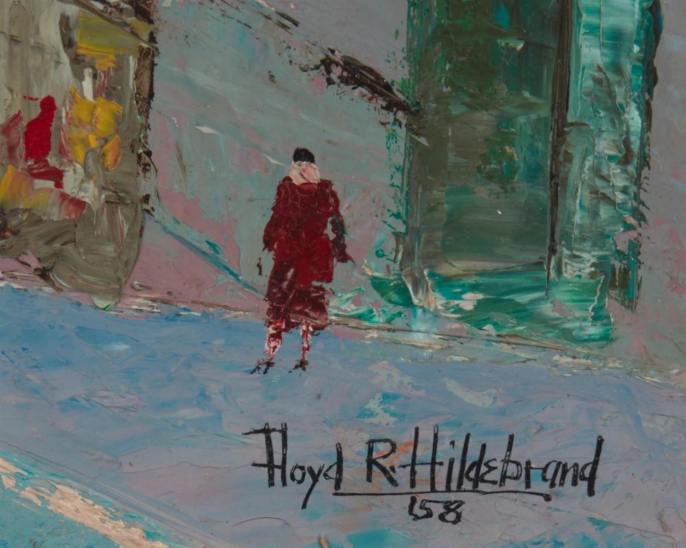 Floyd R. Hildebrand California Street, San Francisco (1958) MutualArt