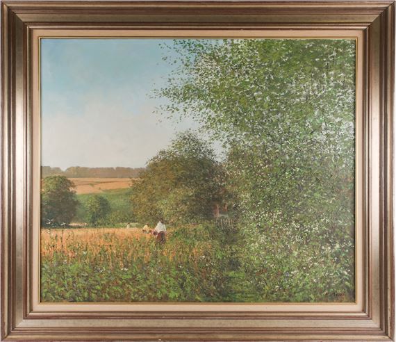 Women Gleaning by Charles Neal