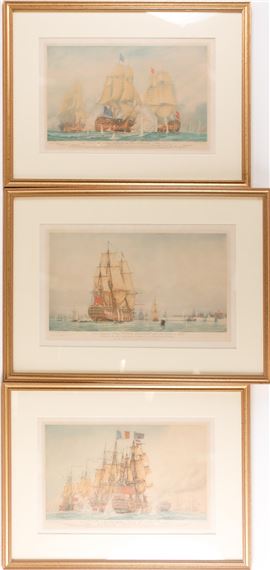 His Majesty's Ship Royal William; The Battle of St Vincent and The Glorious First of June by Harold Wyllie