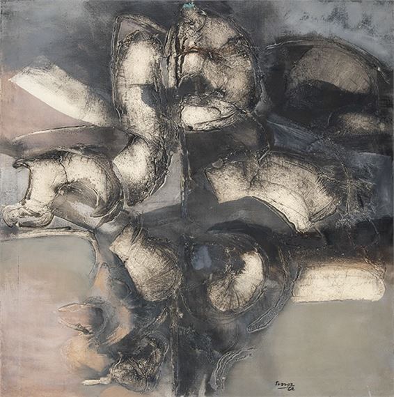 Painting 113 by Antonio Suárez, 1962