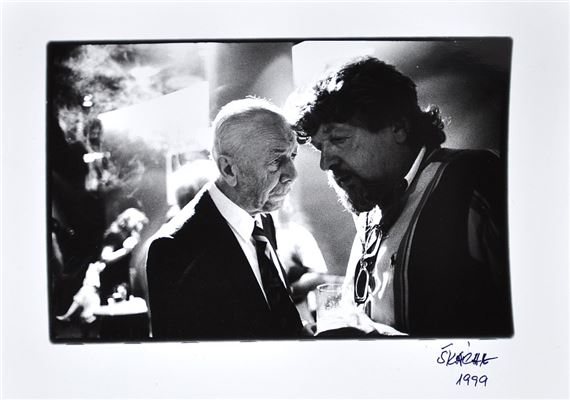 František Vláčil with Miroslav Ondříček