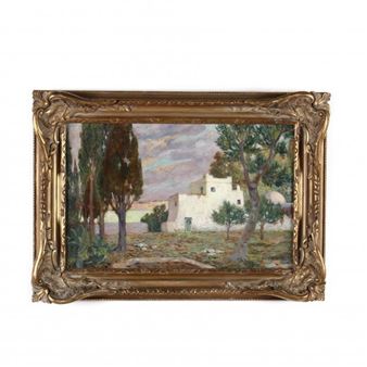 Algerian Villa with Moorish Door - Jérôme Duchemin