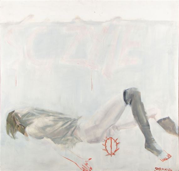 "Staffage III" from the series "Polish graffiti" by Leszek Sobocki, 1986