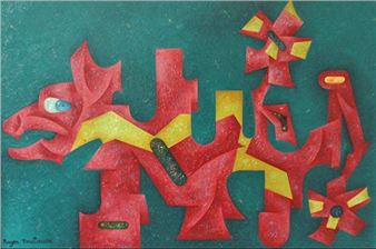 L'animal aux fleurs by Roger Toulouse, 1972