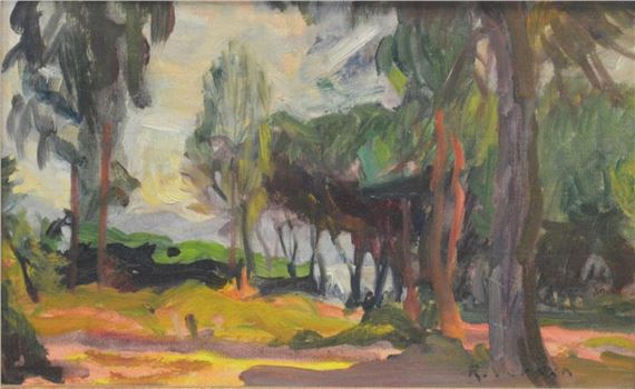 PAYSAGE MÉDITERRANÉEN by Raymond Jean Verdun