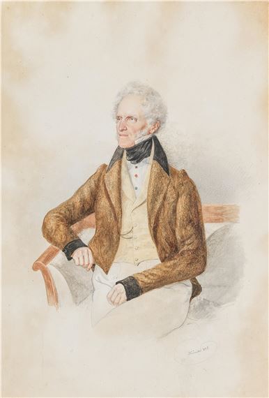 Portrait of Johann Carl Count Dietrichstein by Josef Kriehuber, (1)836