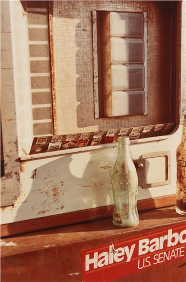 Vendor Repair, Holly Springs, Mississippi by William Eggleston, 1984
