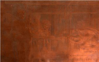 Penelope and her servants at the spinning wheel - Francesco Primaticcio