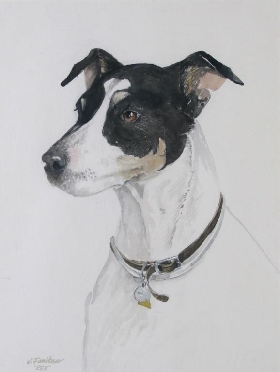 Jim Faulkner | Portrait of Rex | MutualArt