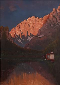 Alpine Landscape - Arthur Zeller