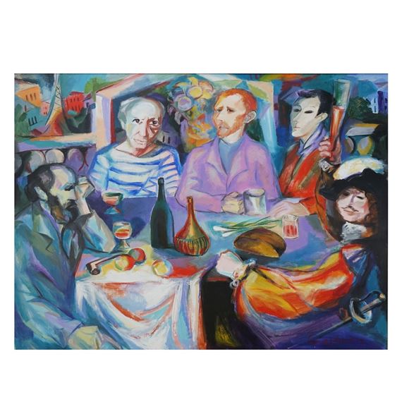 Homage to the Artists by Boris Geldman