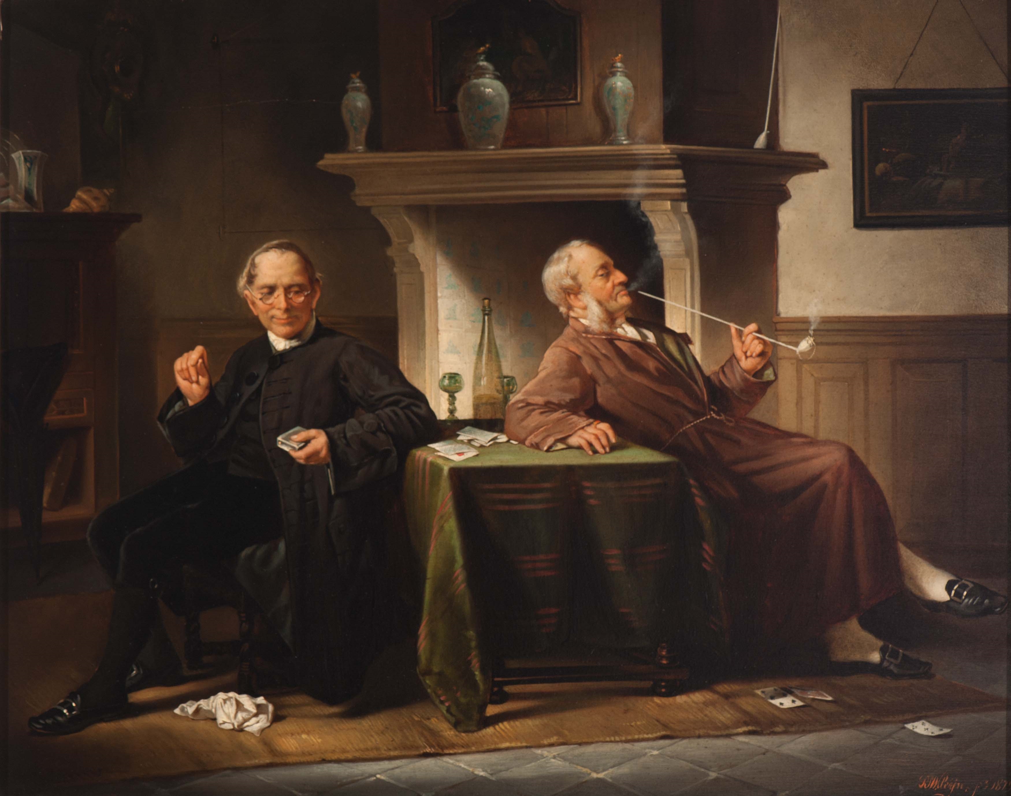 Artwork by Reinhardt Willem Kleijn, Open kaart spelen