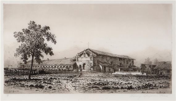San Antonio de Padua Misson by Henry Chapman Ford, 1883