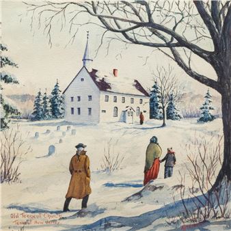 Old Tennent Church - Arthur J. Merrill