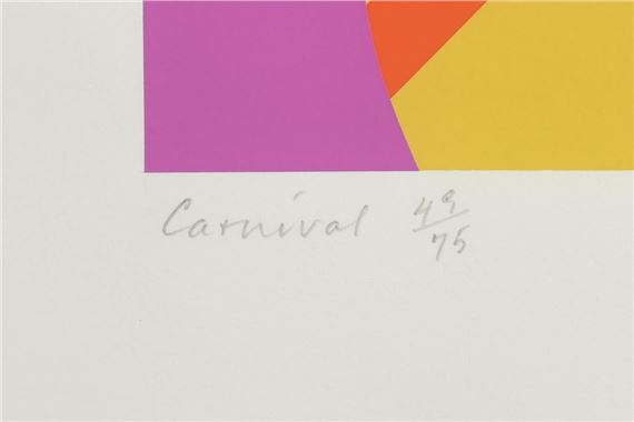Bridget Riley | Carnival (2000) | MutualArt