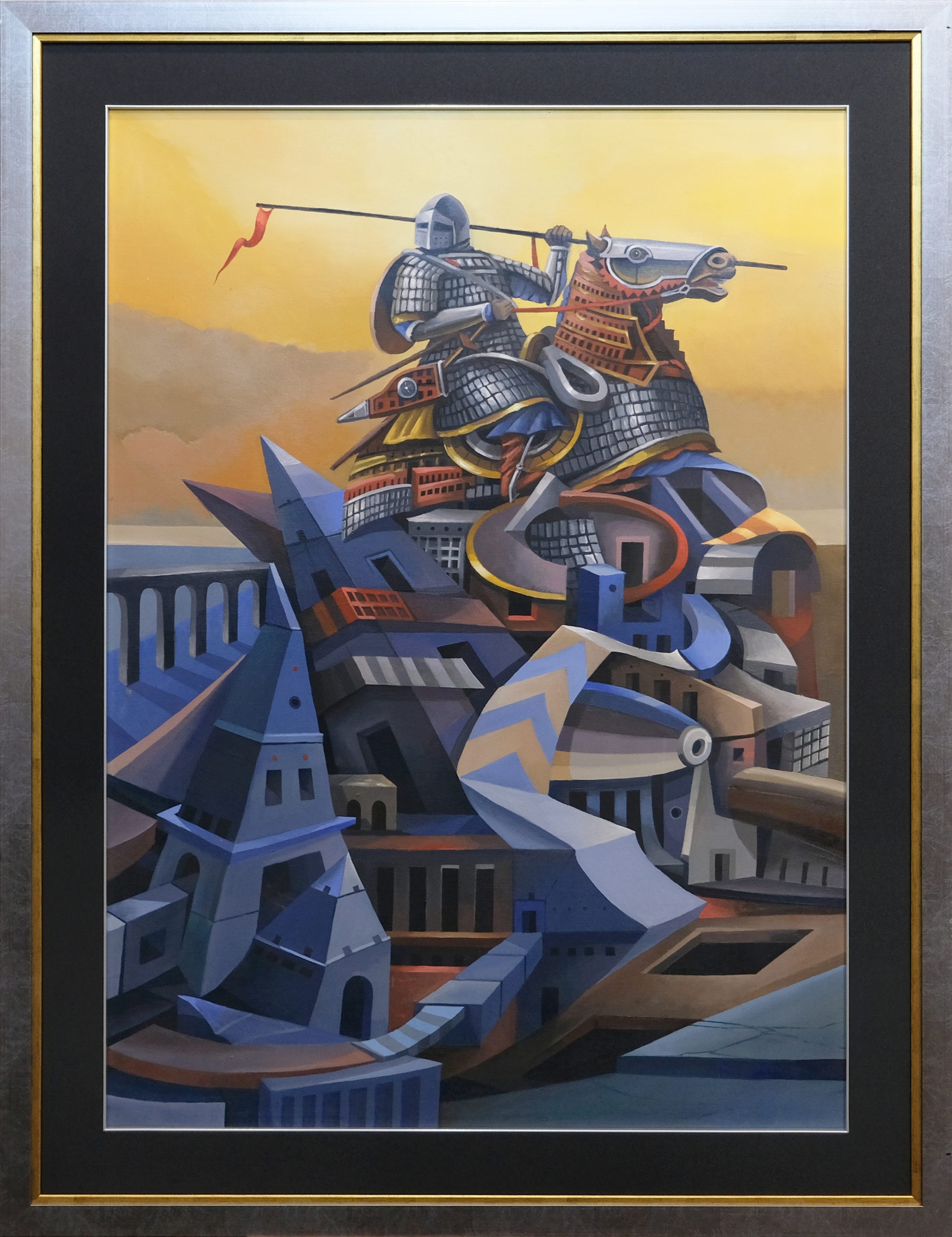 Artwork by Mikolaj Setowski, Powstanie, Made of oil / canvas