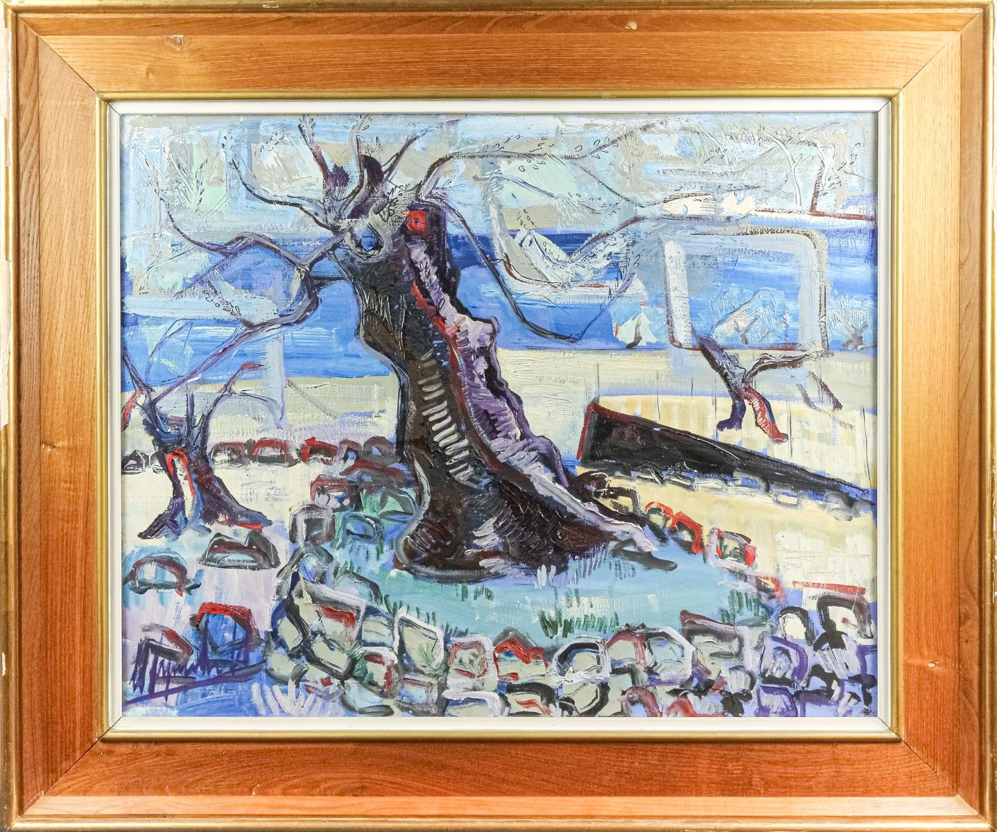 Artwork by Manuel Capdevila Massana, L´Olivera, Made of Oil on canvas