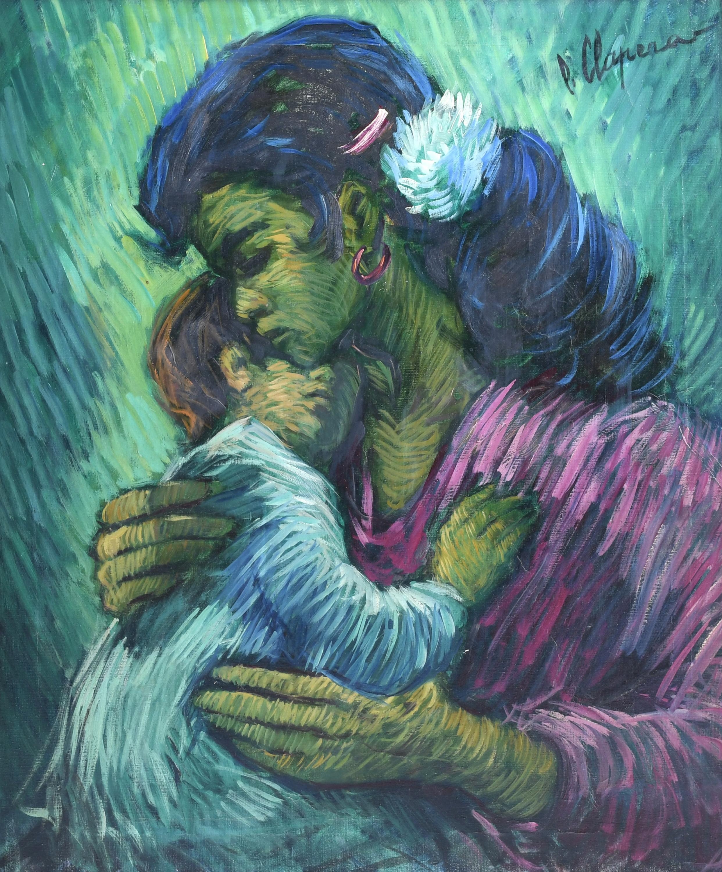 Artwork by Pere Clapera Argelaguer, MATERNITY, Made of Oil on canvas