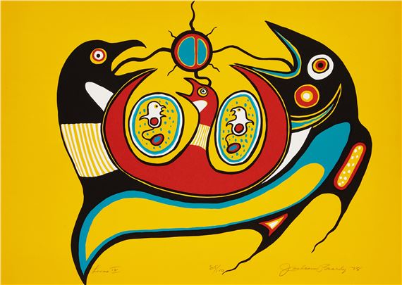 Jackson Beardy | COMMUNICATION (1975) | MutualArt