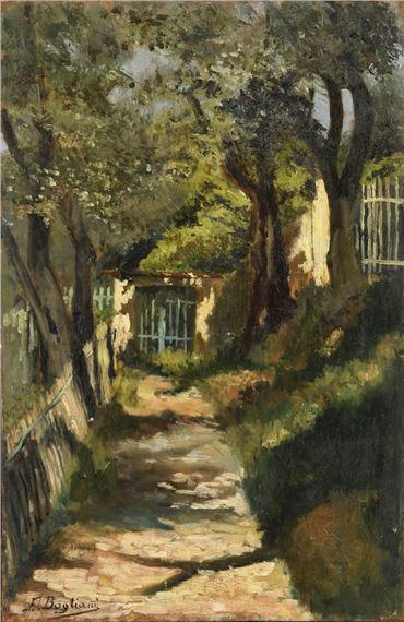 Chemin ensoleillé by Enrico Bogliani