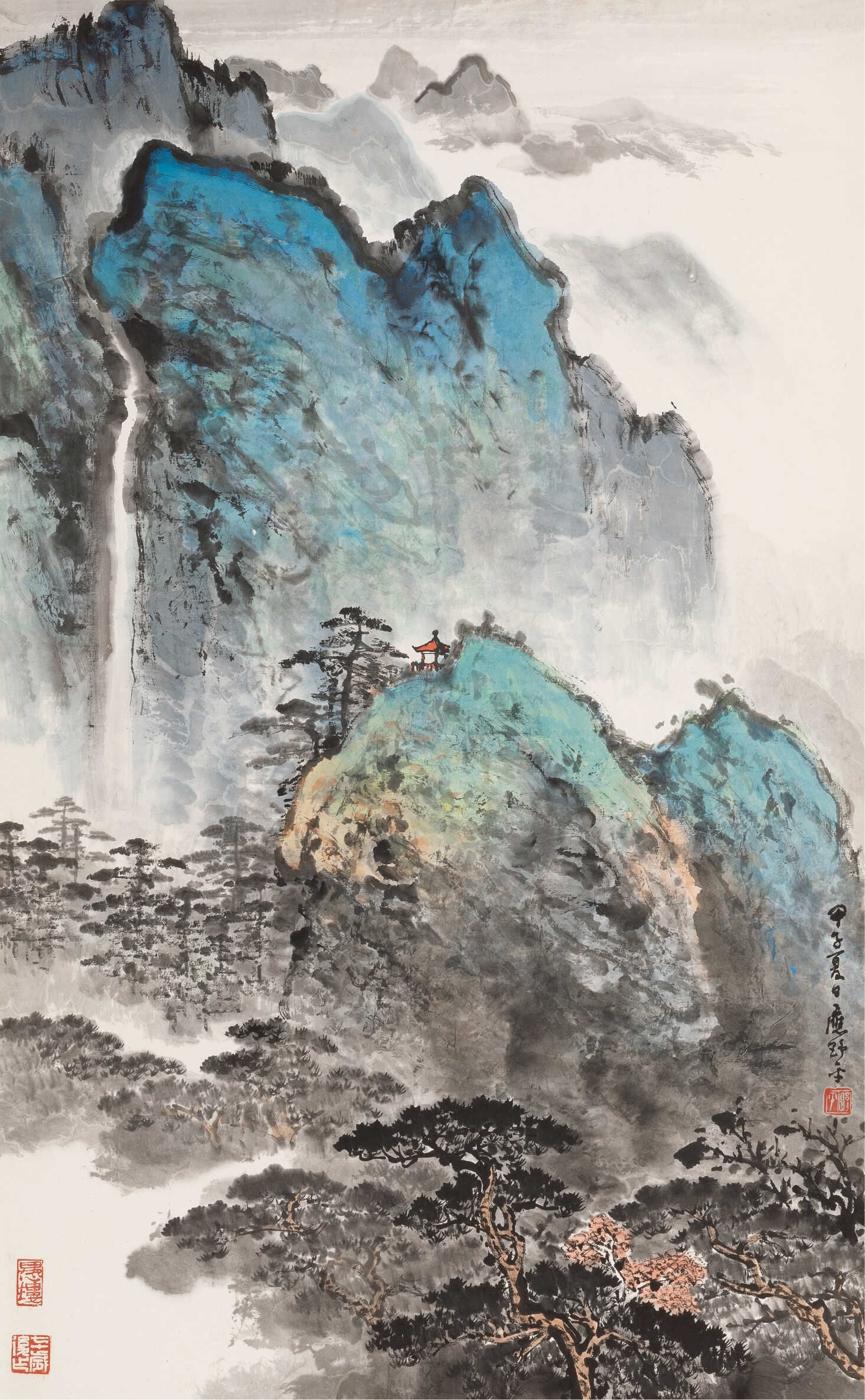 Ying Yeping | Shanting Waterfall (1984) | MutualArt