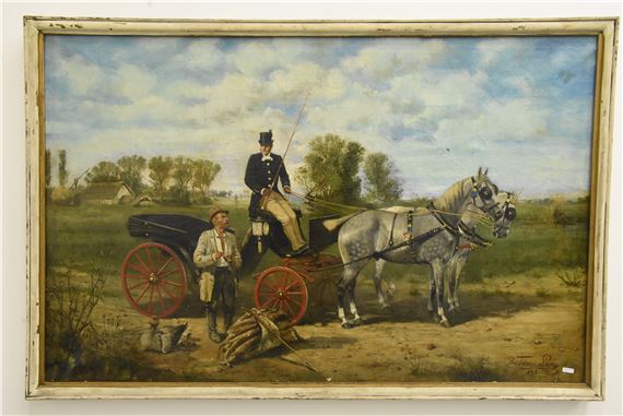 Attelage by Lajos Kubanyi